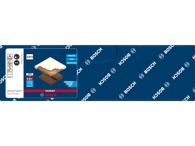 BOSCH EXPERT Burete de șlefuit 98 x 120 x 13 mm P180 - 1 | YEO