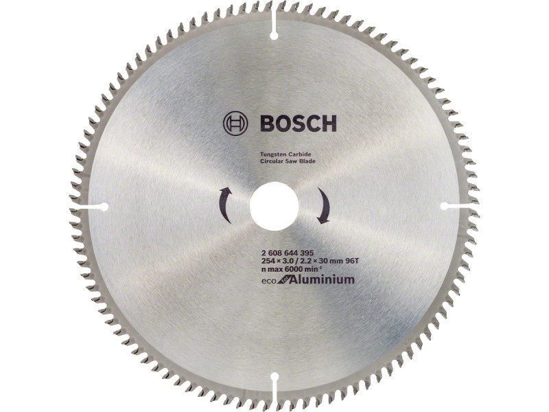 BOSCH Lamă de ferăstrău pentru aluminiu 254 x 30 x 3,0 mm / 96T