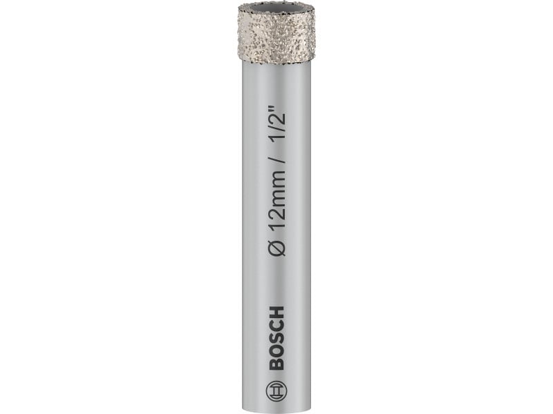 BOSCH PRO Burghiu diamantat uscat 12 x 66 mm cu mâner cilindric