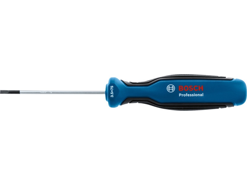 BOSCH Șurubelniță plată SL 3,5 x 0,6 x 75 mm CrV - 1 | YEO