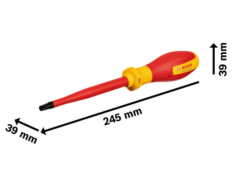 BOSCH Șurubelniță TX40 x 125 mm izolată până la 1000 V