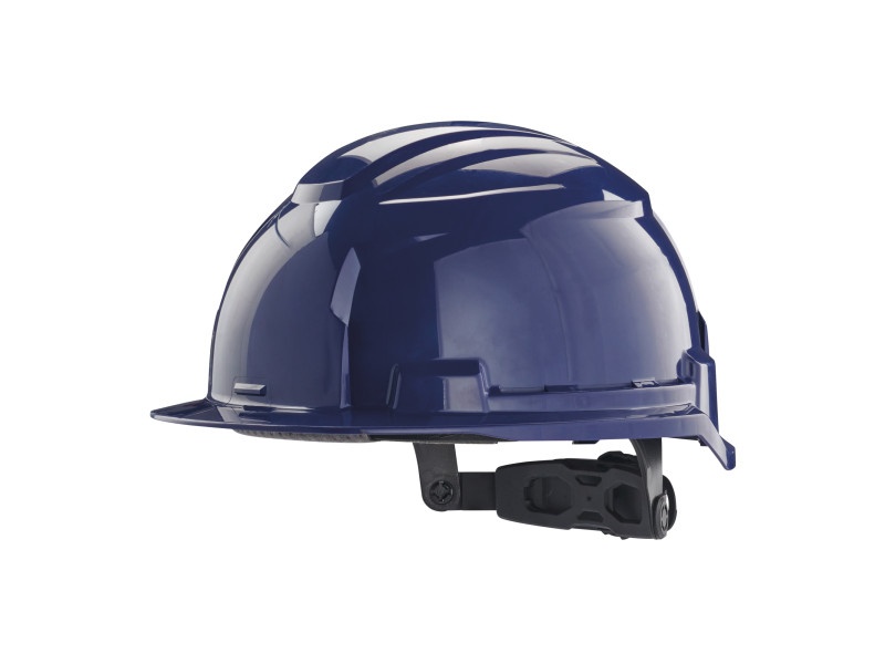 Cască de protecție MILWAUKEE BOLT100 albastră, neventilată