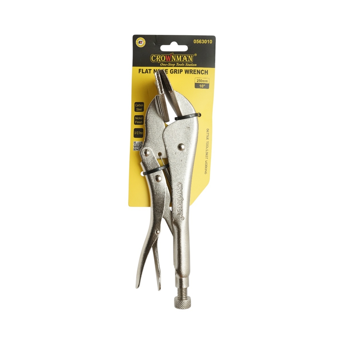 Cleste autoblocant cu falci late 250mm profesional , Cod: DISUF65, Crownman - 1 | YEO