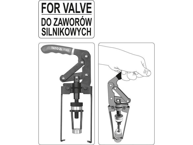 Compresor de arc de supapă YATO - 1 | YEO