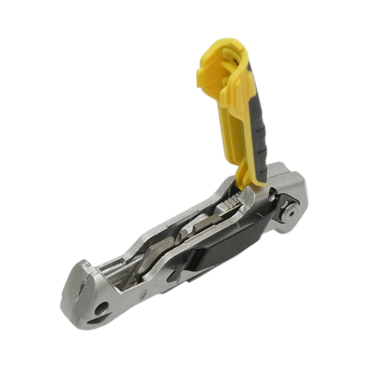 Cutit cutter profesional pliabil cu lama otel 19mm SK5, corp aluminiu Heavy Duty , Cod: DISUF10, Crownman - 3 | YEO