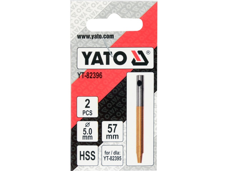 Cuțit de tăiat plăci YATO 5,0 x 57 mm pentru mașină de perforat plăci YT-82395