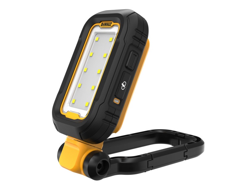 DEWALT Lampă LED magnetică USB-C reîncărcabilă, cap rotativ la 360°