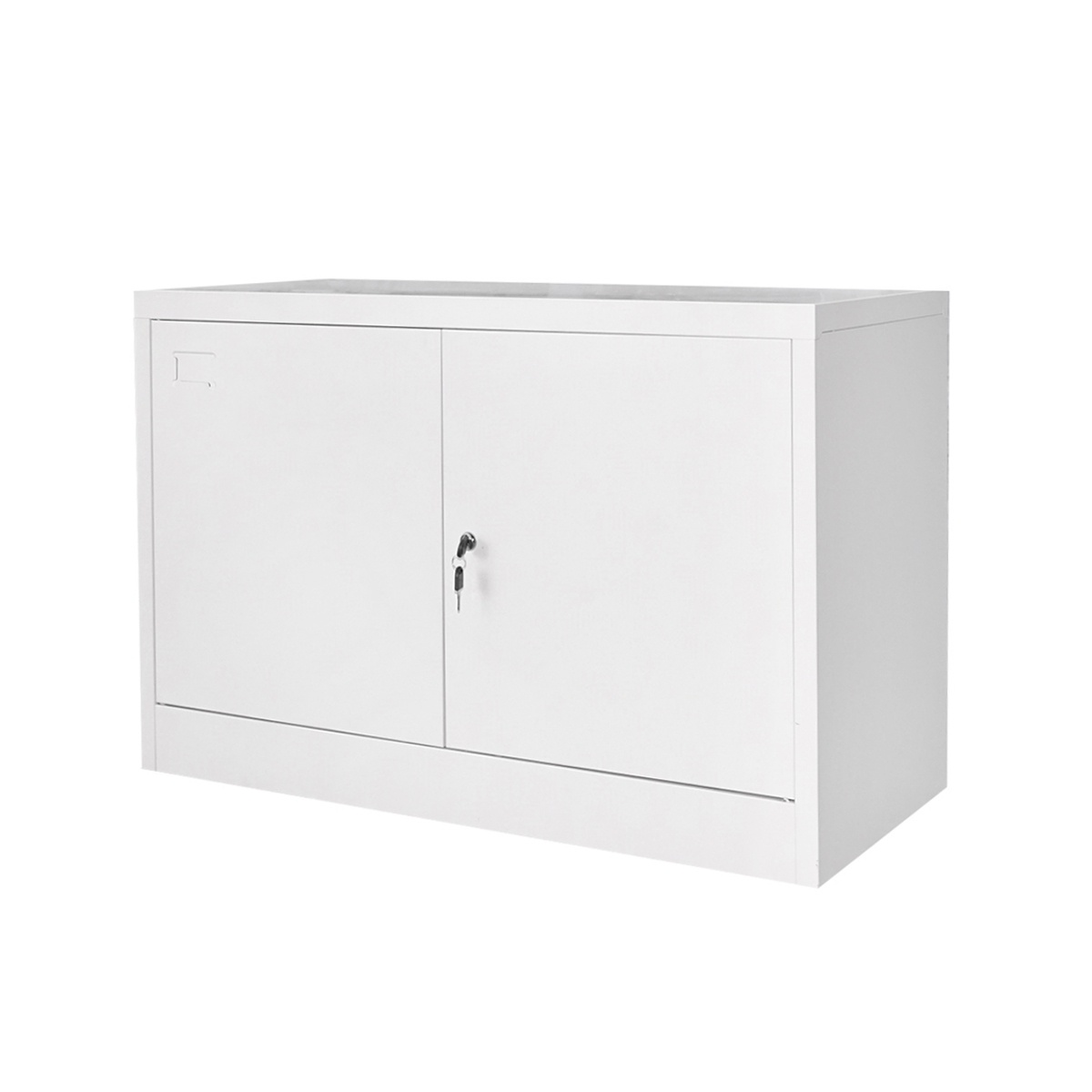 Dulap metalic fiset 900x600x400mm cu 2 usi securizate, 1 polita, gri, Cod: BK92941, Brand: BRECKNER GERMANY - 2 | YEO