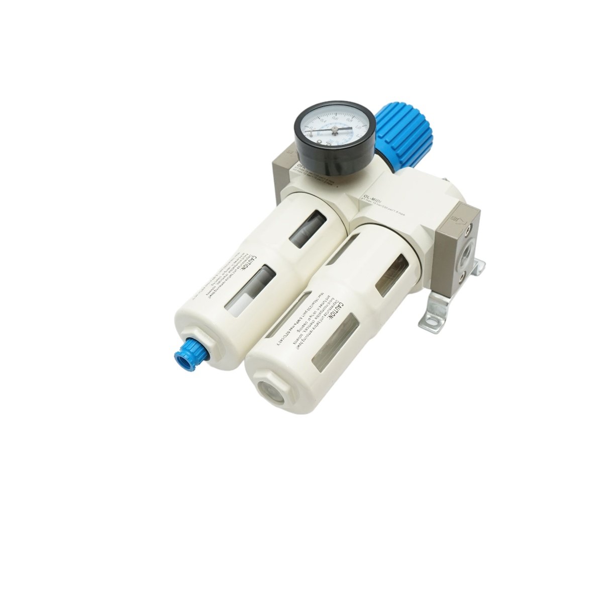 Filtru aer si ungator cu regulator de presiune max. 1.6 MPa, racord 1/2, Cod: DISMS42 - 1 | YEO