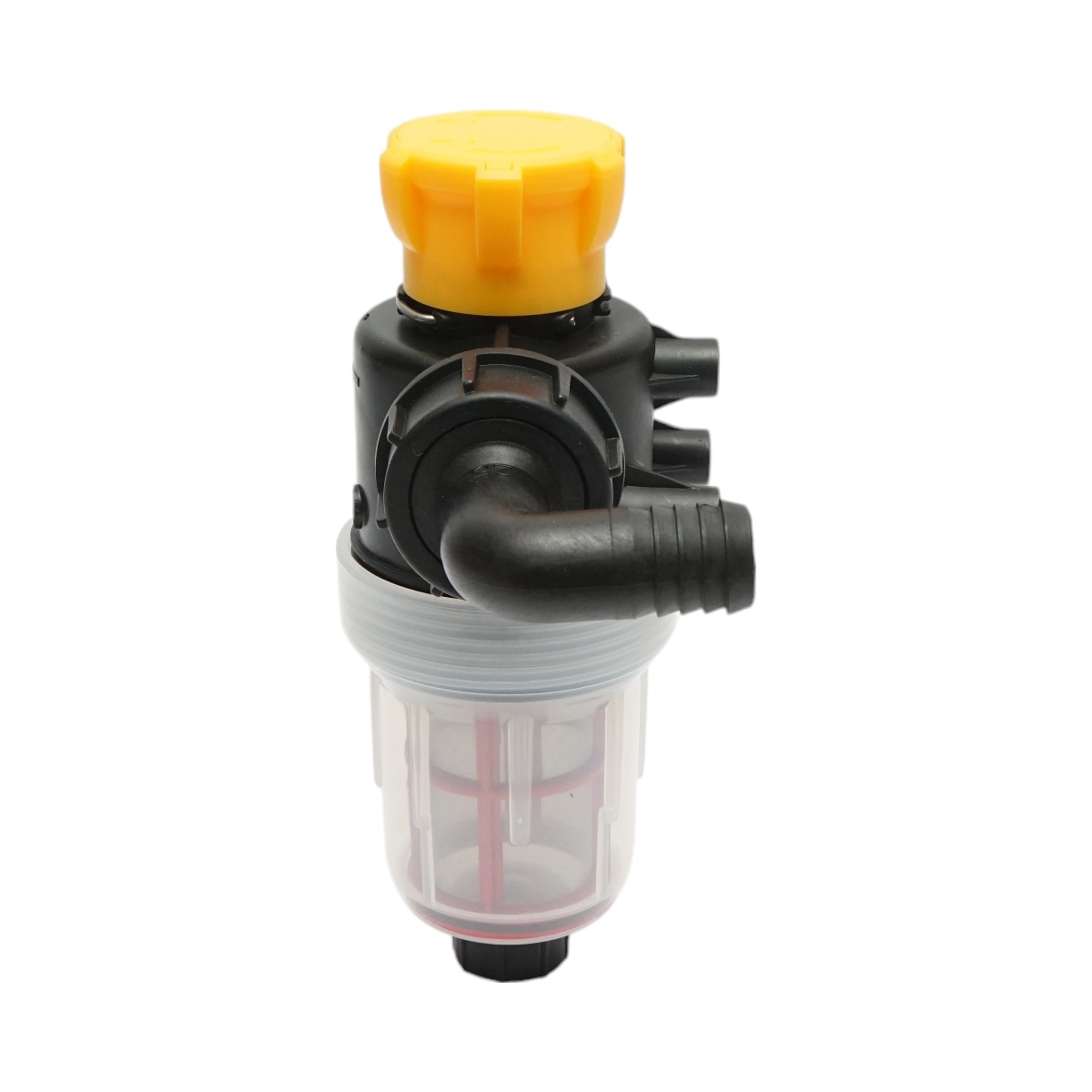 Filtru erbicidator transparent cu sita si valva autocuratare, racord 25 mm, Cod: DISPK89 - 3 | YEO