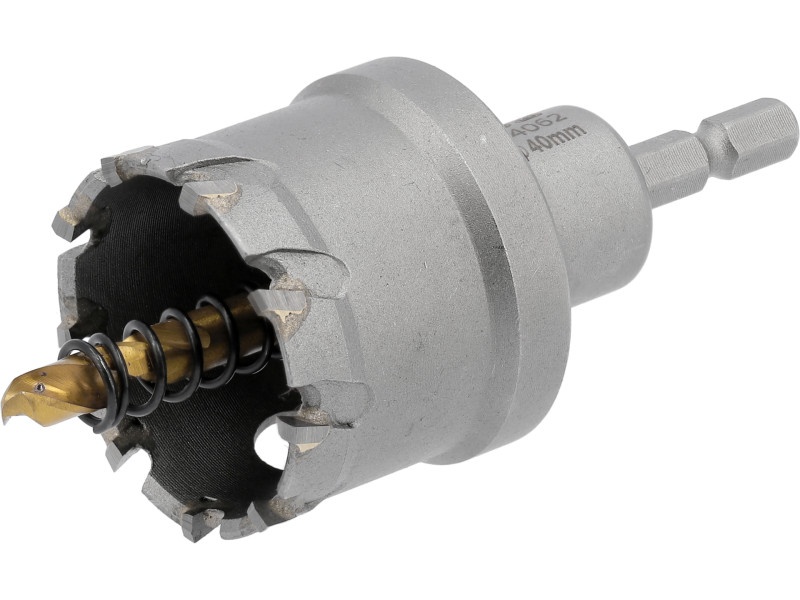 Freză circulară YATO 40 mm TCT cu suport pentru biți - 3 | YEO