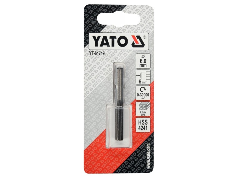 Freză YATO Turbo pentru metal și aluminiu 6 mm - 2 | YEO