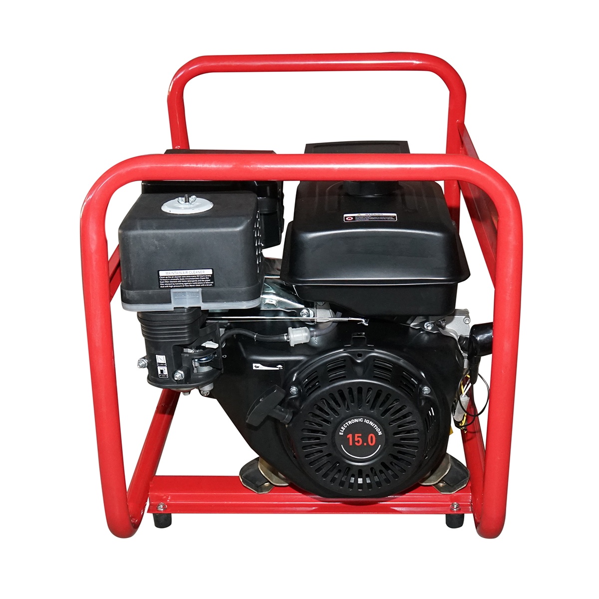 Generator electric si sudura 200A, 5KW/220V cu motor pe benzina 15 CP, pornire cheie, Cod: BK79658, Brand: BRECKNER GERMANY - 2 | YEO