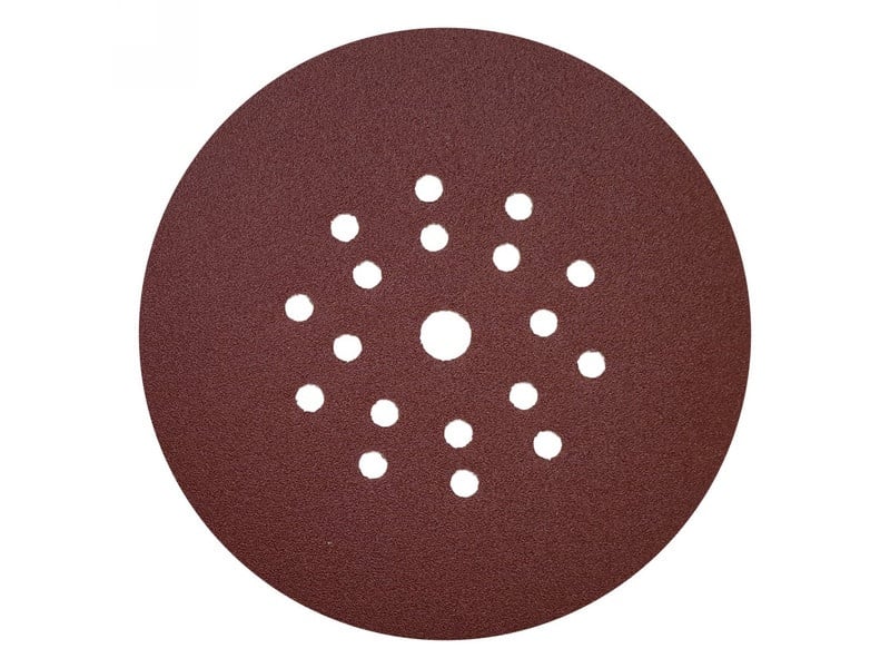 GERMAFLEX Disc de fixare Velcro 225 mm / P240 18+1 găuri (5 buc)