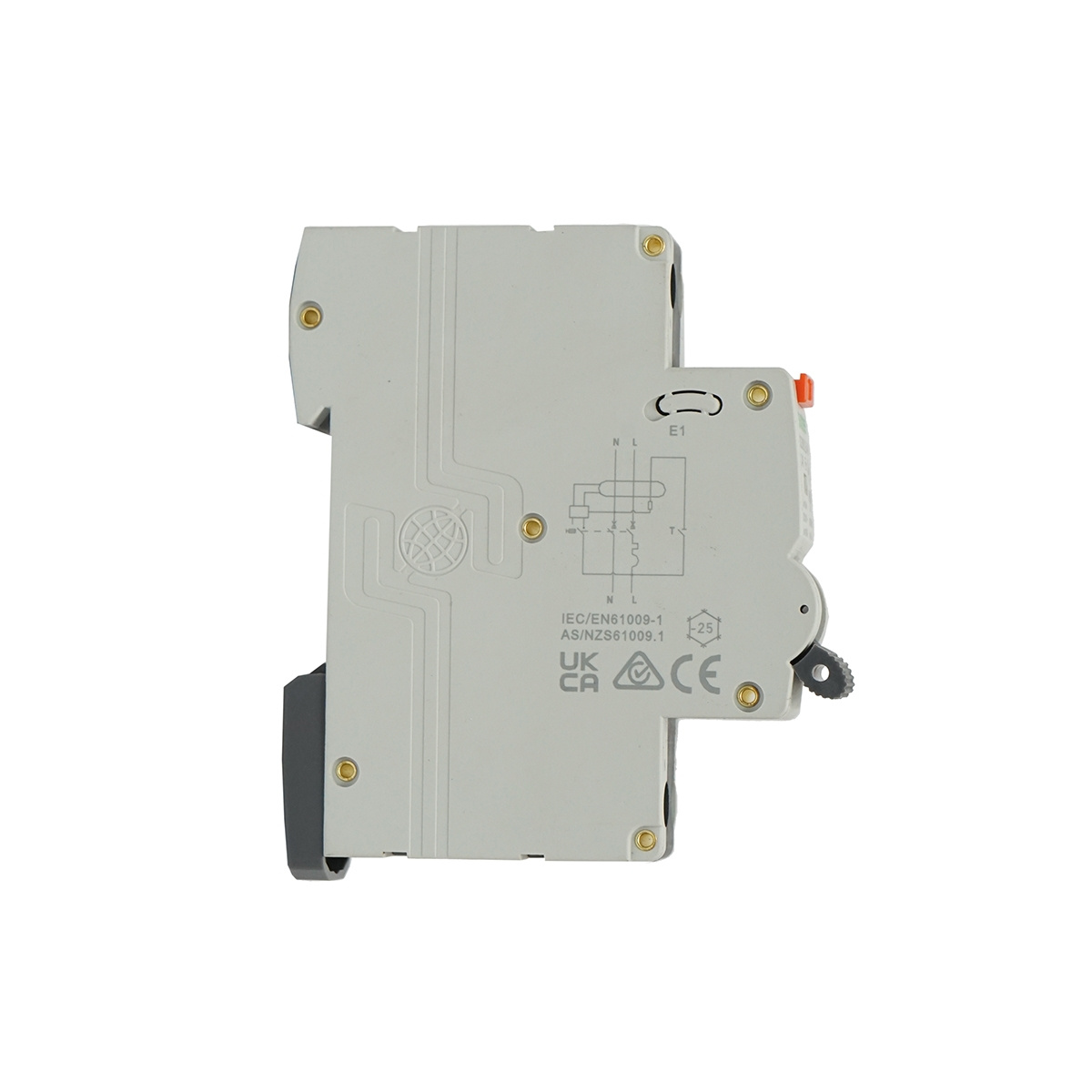 Intrerupator automata cu protectie diferentiala RCBO 1P+N 40A 30mA, AC, Cod: DISMB80, Brand: SUNTREE - 1 | YEO