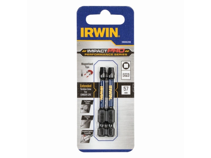 IRWIN Impact Pro Bithegy SQ3 x 57 mm (2 buc) - 2 | YEO