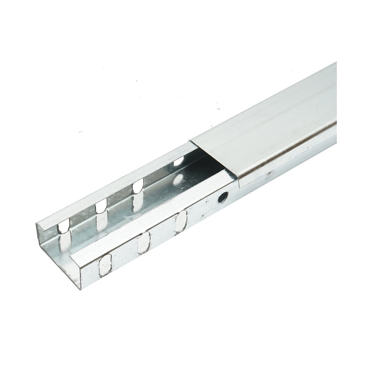 Jgheab metalic neperforat, galvanizat 25x50x2000mm, Cod: DISMK54