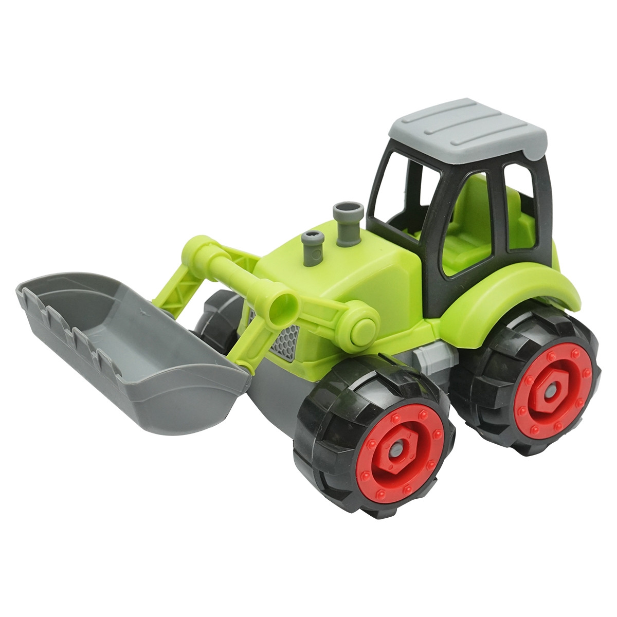 Jucarie tip Montessori, tractor cu remorca pentru copii +3 ani, Cod: DISLW87 - 3 | YEO