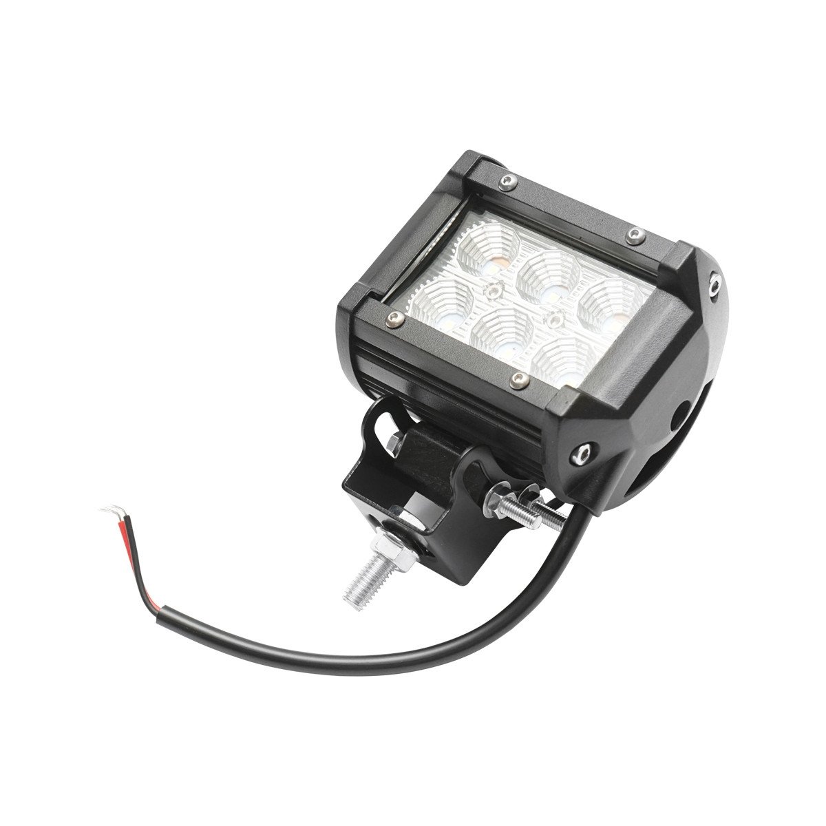 Lampa cu 6 LED-uri 10-30V 18W unghi radiere 60 de grade tip flood, Cod: BK69013F, Brand: BRECKNER GERMANY