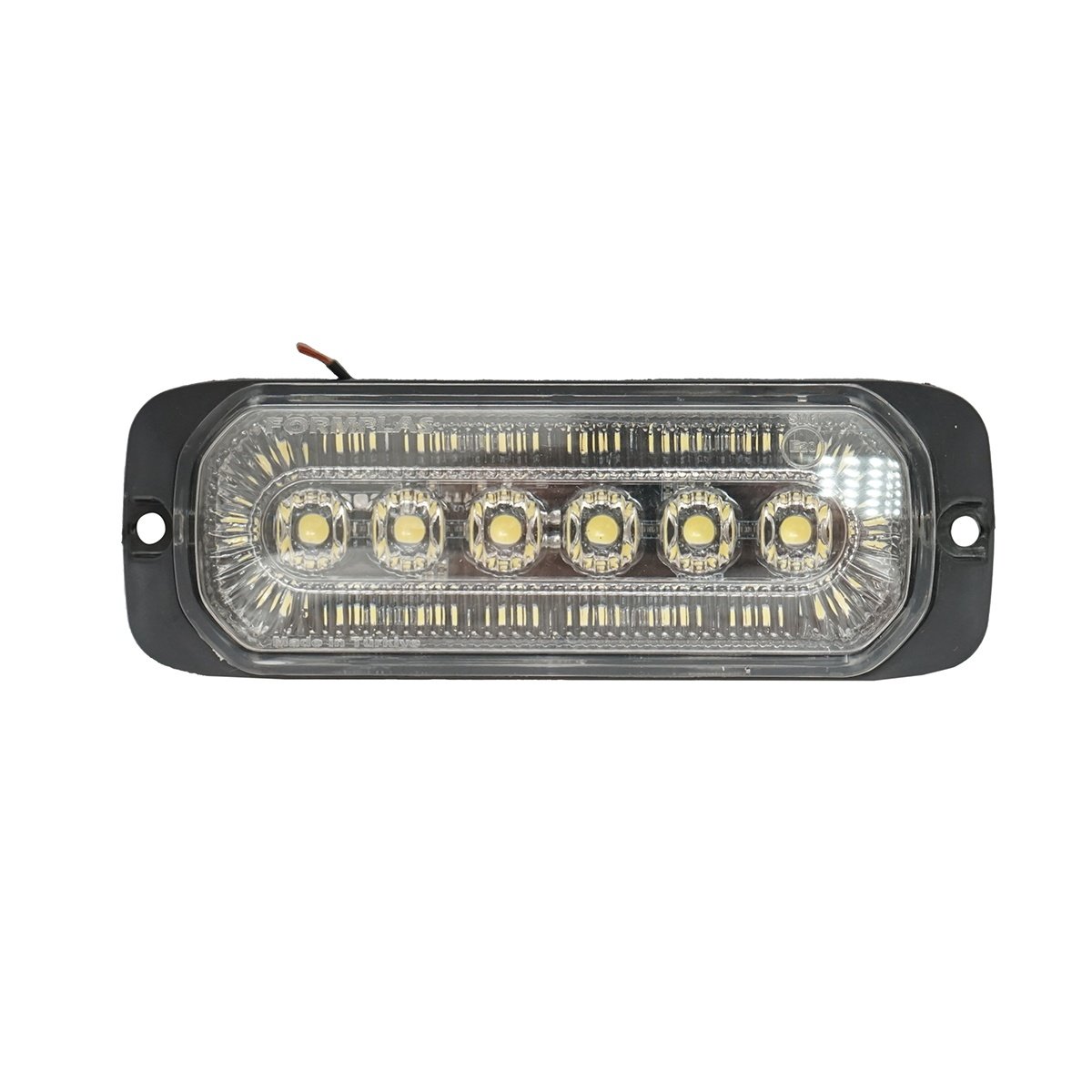 Lampa laterala gabarit LED 12-24V, alb intermitent 132x46mm , Cod: BK79685, Brand: BRECKNER GERMANY