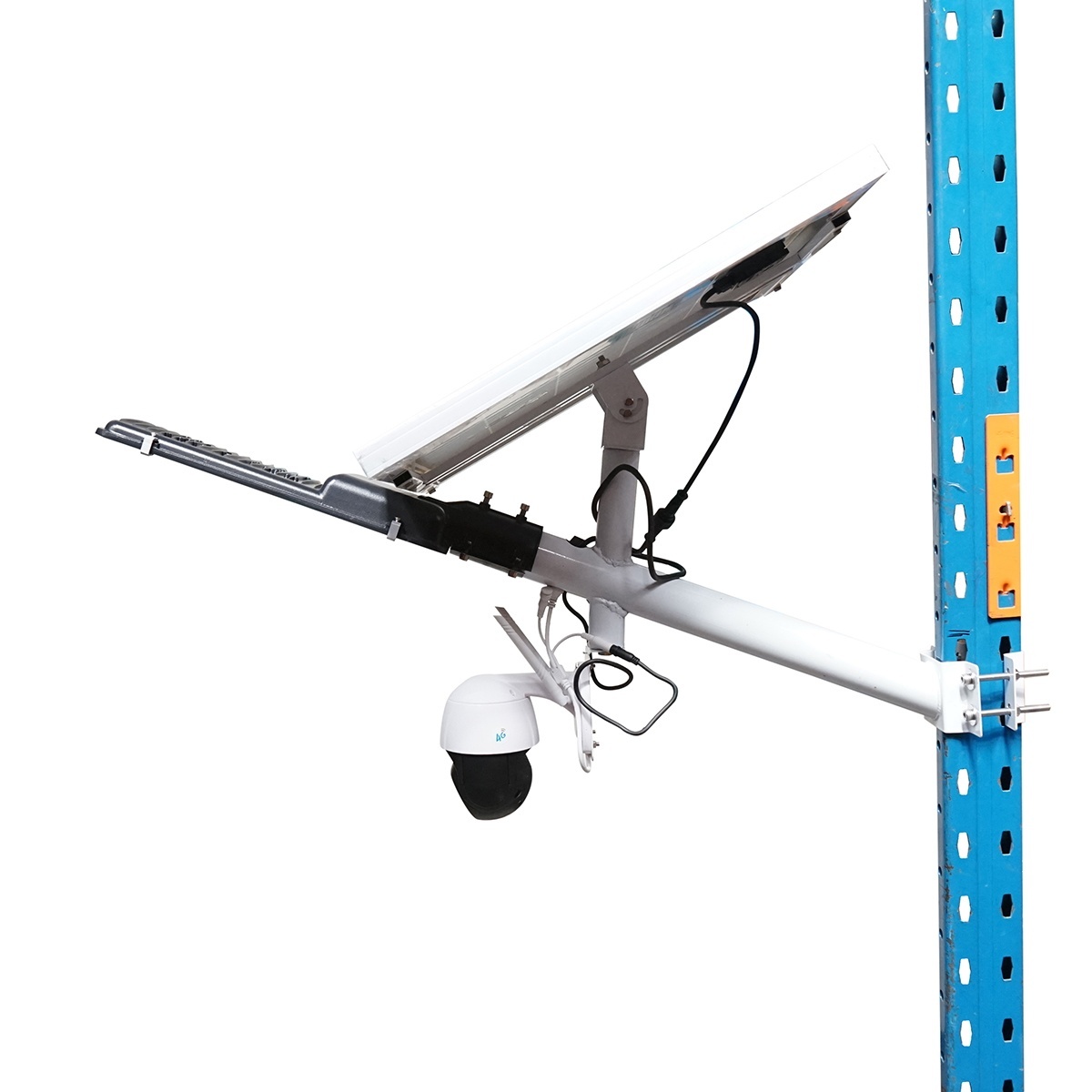 Lampa stradala LED 300W cu panou solar 60W, camera supraveghere 4G si baterie 16000mAh , Cod: BK69686, Brand: BRECKNER GERMANY - 3 | YEO