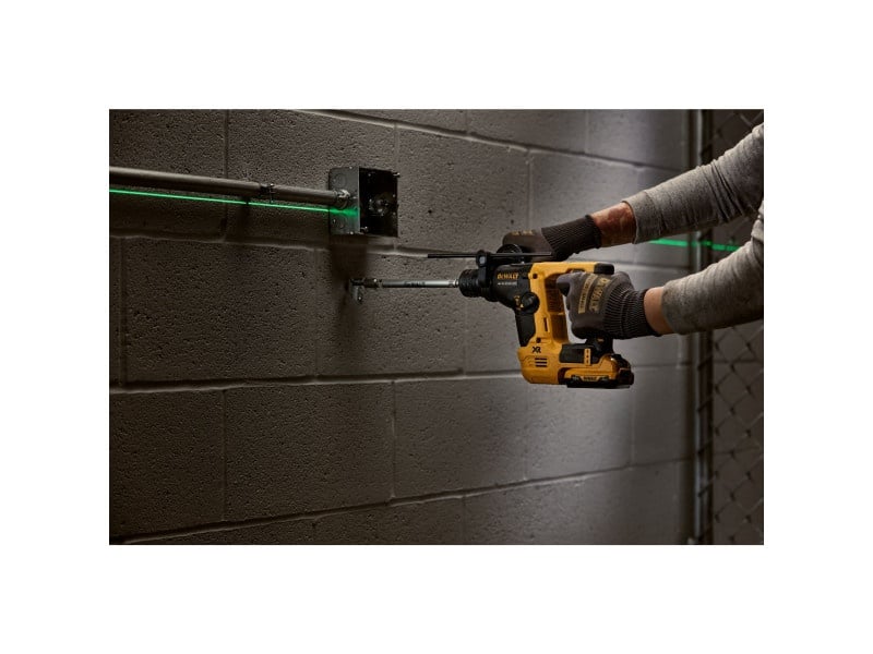 Mașină de găurit cu percuție DEWALT fără fir 12 V fără perie de carbon (2 baterii 3.0 Ah + încărcător) DCH072L2