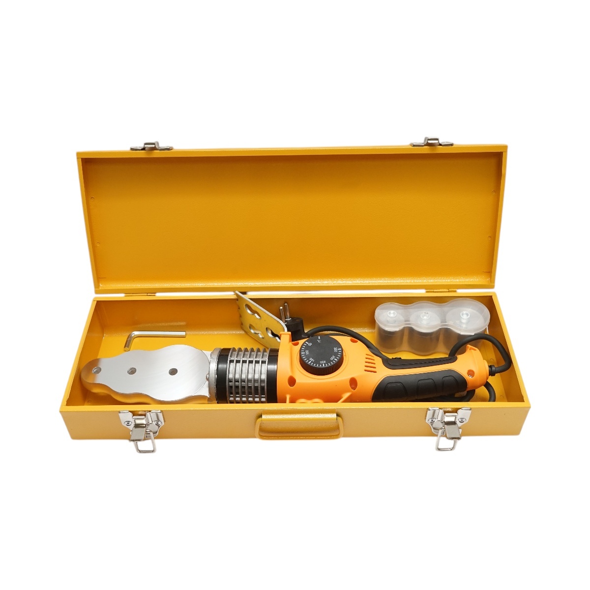Masina sudat tevi PPR 800W cu termostat analogic 0-300°C, 3 bacuri 20-25-32mm , Cod: BK79917, BRECKNER GERMANIA - 1 | YEO