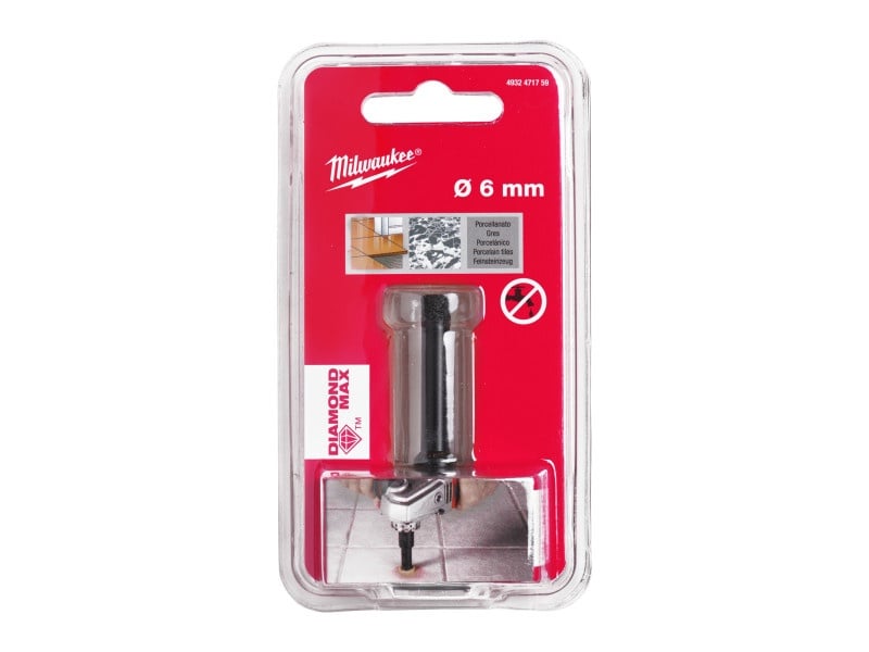 MILWAUKEE Burghiu diamantat uscat M14 6 mm DIAMOND MAX™