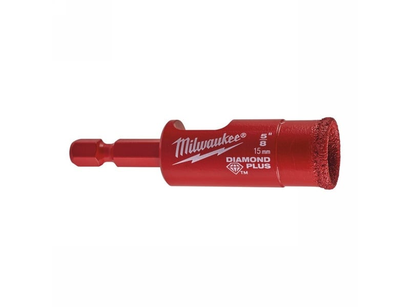 MILWAUKEE Cutter circular diamantat 15 mm cu bit Diamond Plus™ umed/uscat