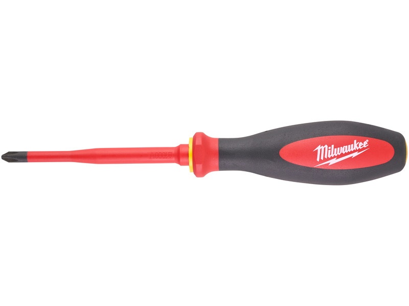 MILWAUKEE Șurubelniță PH2 x 100 mm izolată până la 1000 V