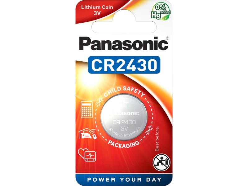 PANASONIC CR2430 celulă buton litiu 3 V