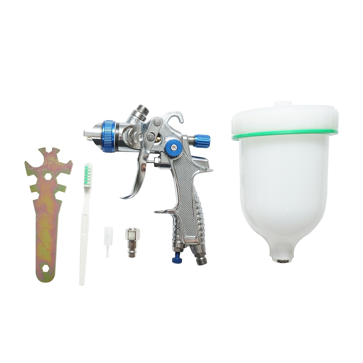 Pistol de vopsit cu aer comprimat 500ml, duza 1.3mm, debit 180ml/min, presiune max. 3.5 bar, Cod: BK76159 - 1 | YEO