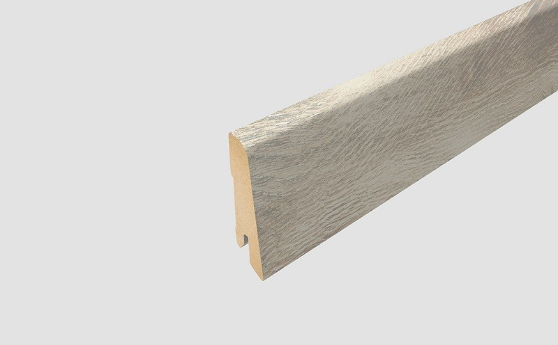 Plinta Mdf, 240 x 1.4 x 8 cm, L502, pentru Parchet laminat Egger Pro, Stejar Abergele natur, EPL064N, Egger