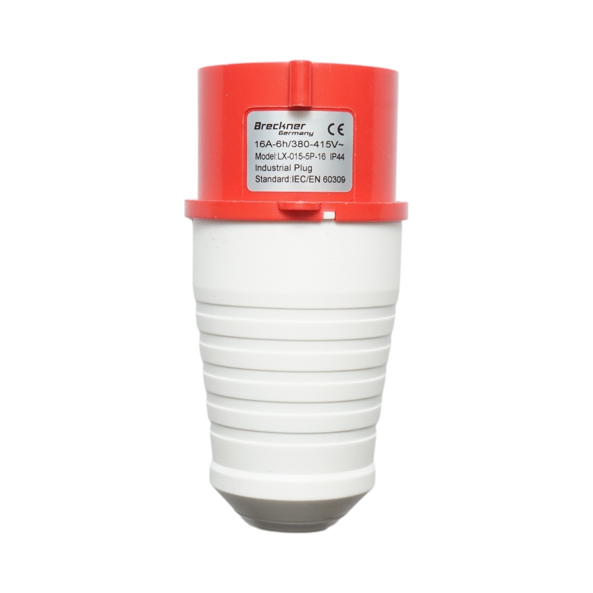 Plug, fisa pentru priza industriala trifazata 16A, 415V, IP44, 6H, Cod: DISMR05, Breckner Germania - 1 | YEO