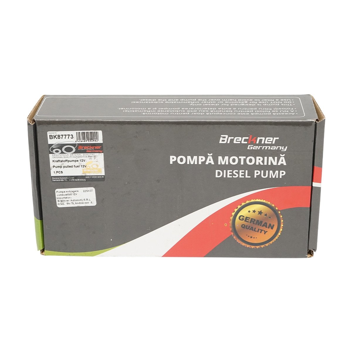 Pompa extragere combustibil 12V, Cod: BK87773, Brand: BRECKNER GERMANY