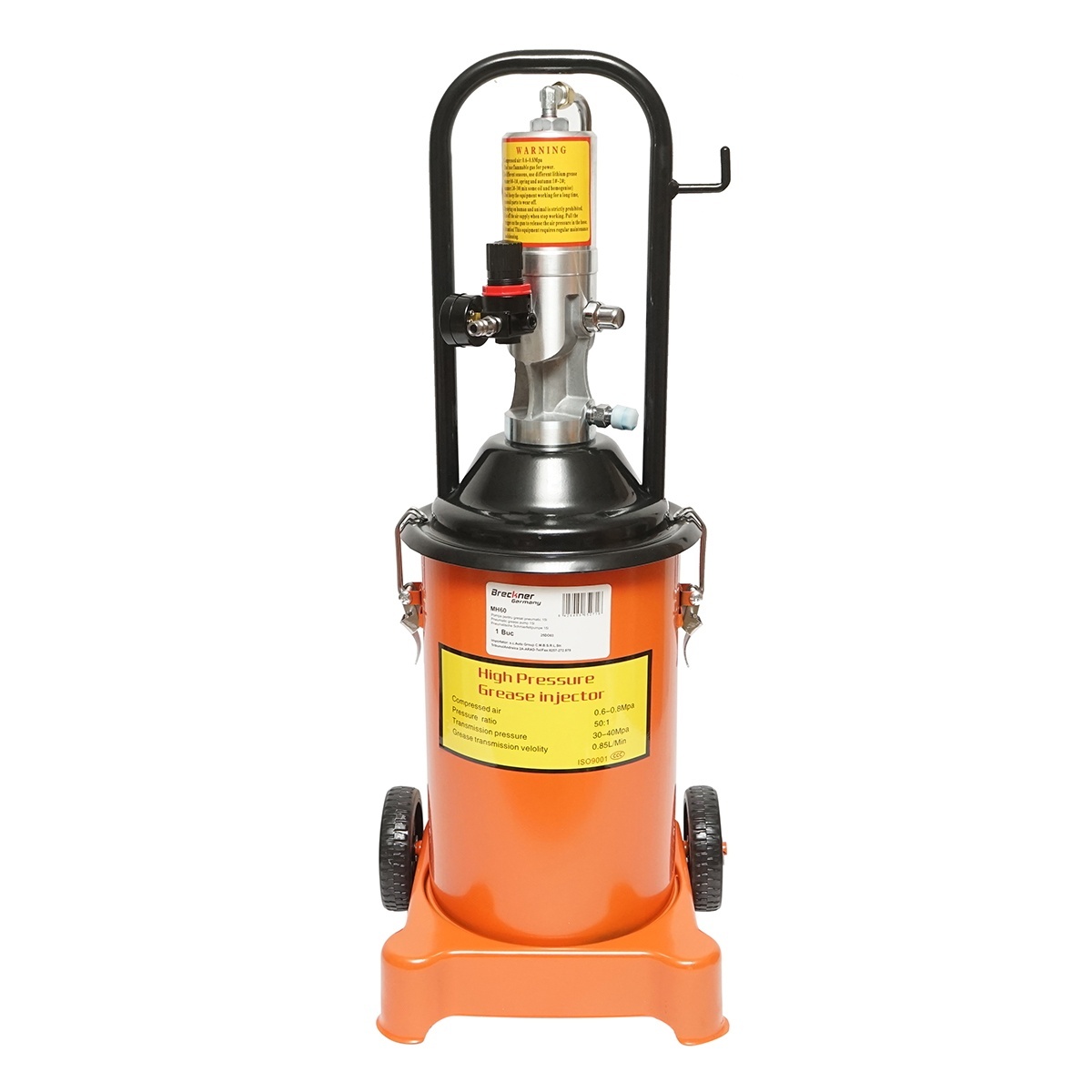 Pompa pneumatica pentru gresat 12L , Cod: BK87044, Breckner Germania