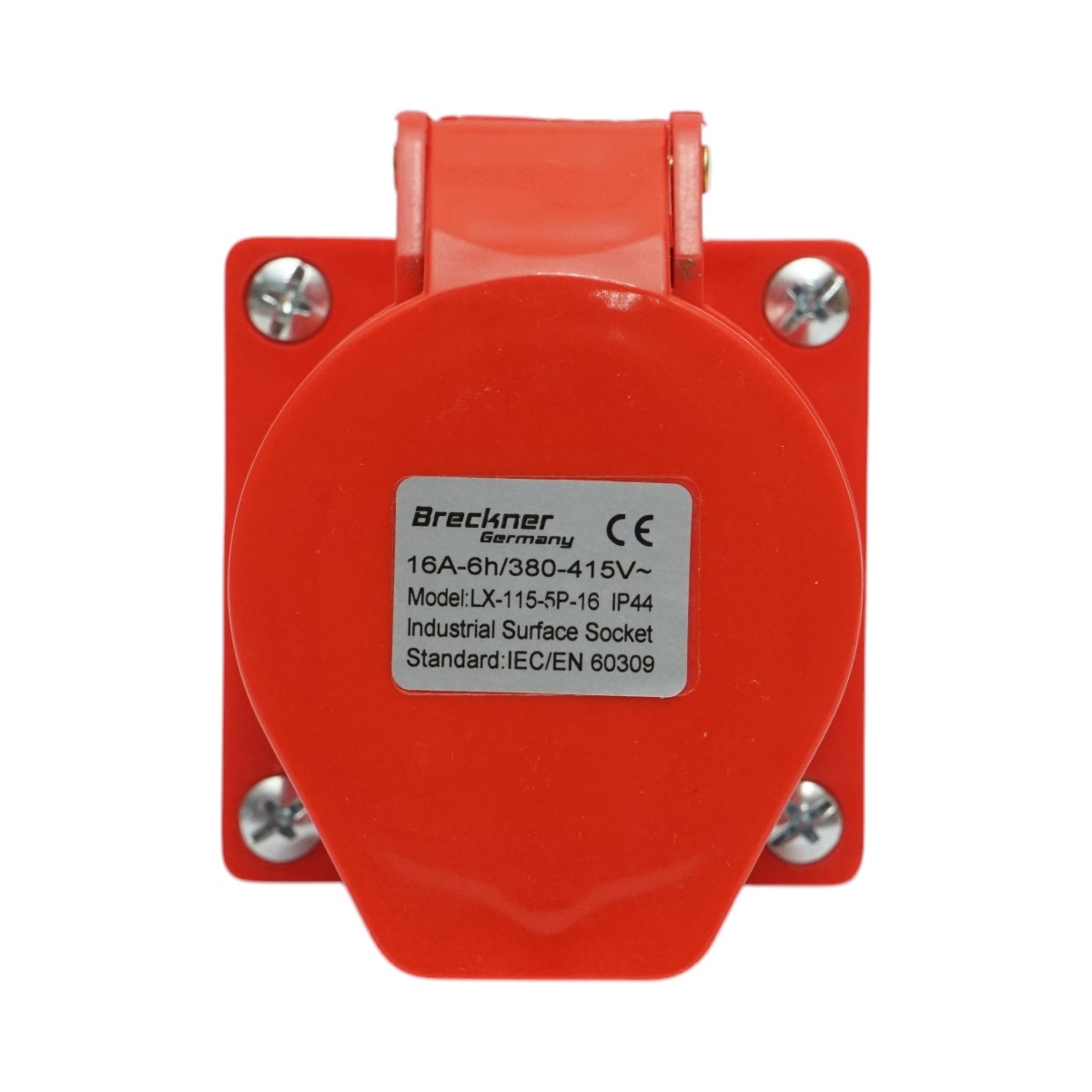 Priza industriala aparenta trifazica 16A, 380V, IP44, 6H , Cod: DISMR10, : BRECKNER GERMANIA - 3 | YEO