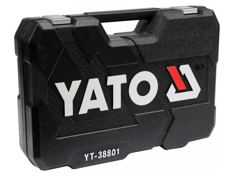 Set de prize YATO 120 piese 1/4", 3/8", 1/2" CrV - 3 | YEO