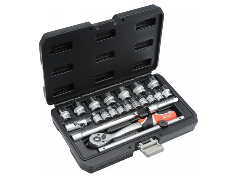 Set de prize YATO 22 piese 3/8" 6-22 mm CrV - 1 | YEO