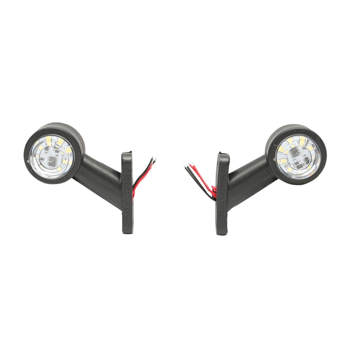 Set lampi rotative gabarit laterale LED alba-rosu 12-24V FR1104, Cod: BK69540, Brand: BRECKNER GERMANY - 1 | YEO