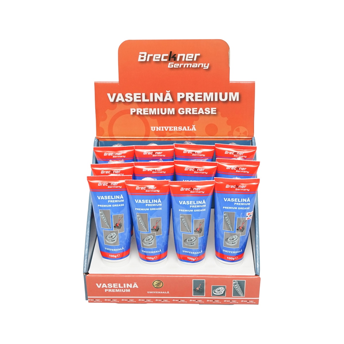 Set stand cu 12 tuburi 100g vaselina premium universala, Cod: BK92844, Brand: BRECKNER GERMANY - 1 | YEO