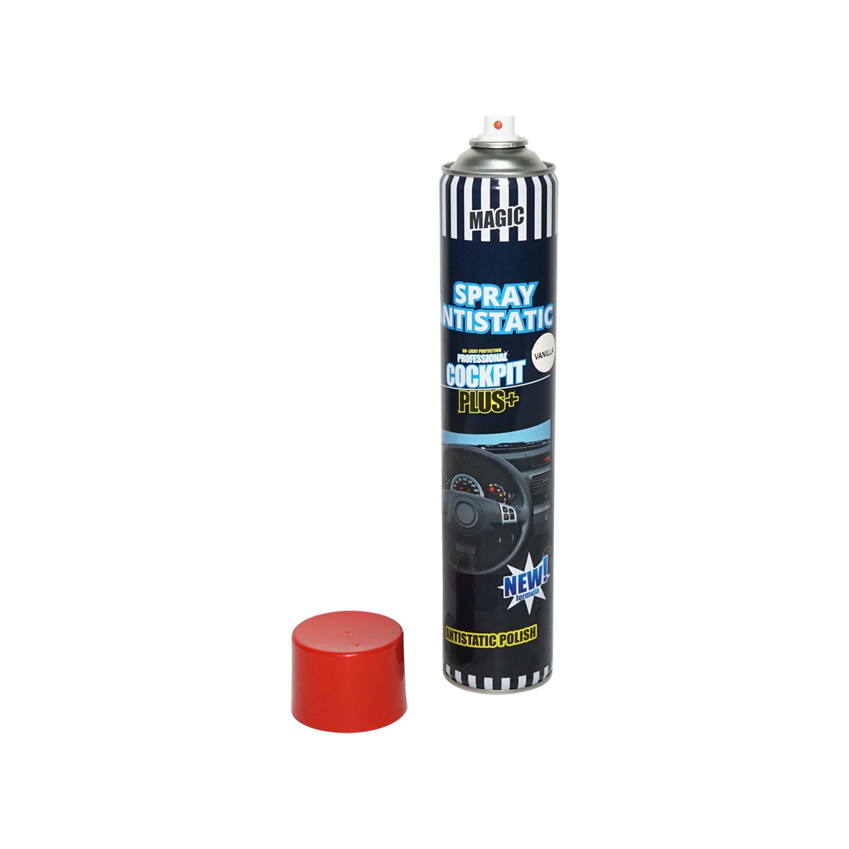 Spray silicon bord antistatic vanilie 750ml, Cod: FOX750A, Brand: MAGIC