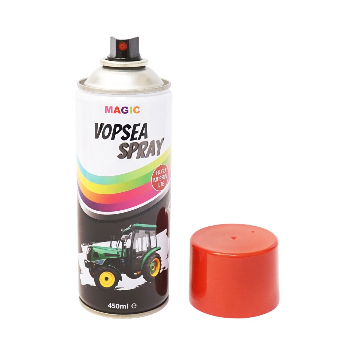 Spray vopsea auto rosu imperial UTB profesionala cu uscare rapida 450ml, Cod: BK833333, Brand: MAGIC - 1 | YEO