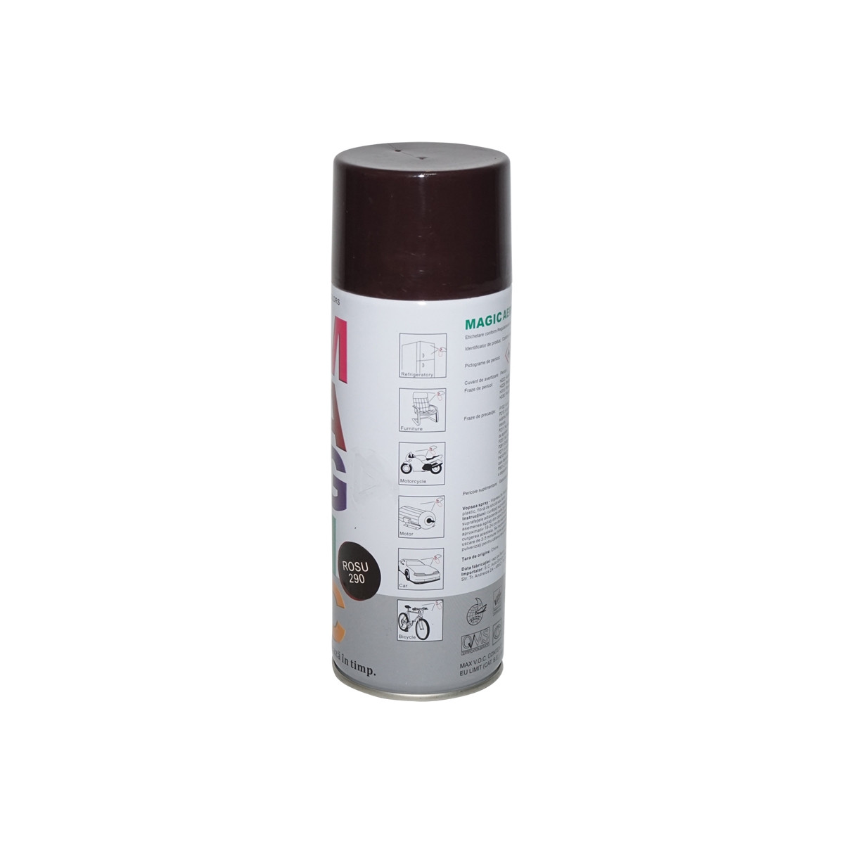 Spray vopsea Magic rosu 290 (visiniu) 450 ml, Cod: FOX290, Brand: MAGIC - 1 | YEO