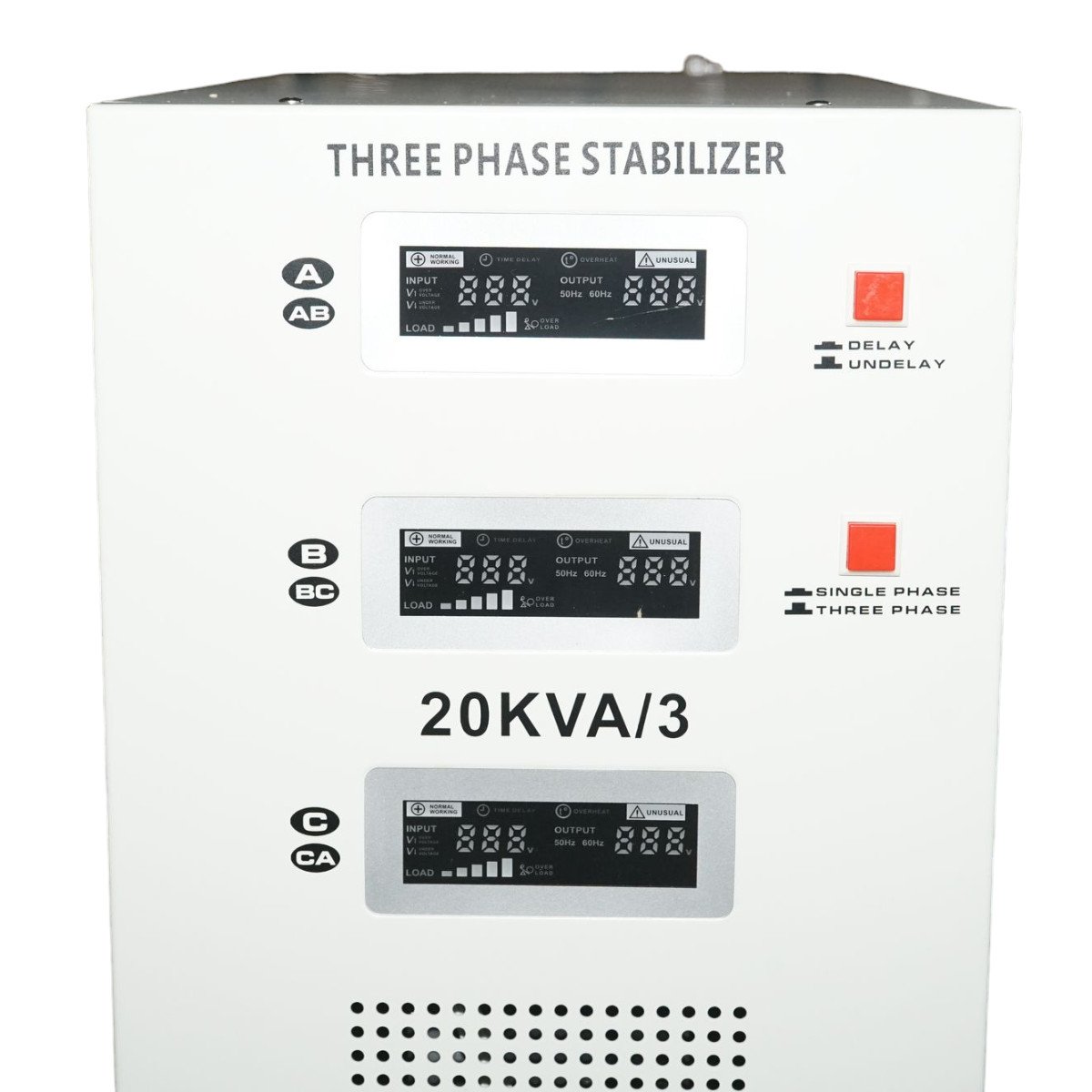 Stabilizator automat de tensiune 20KVA, 16KW trifazat cu servomotor, Cod: BK69935, Brand: BRECKNER GERMANY - 3 | YEO