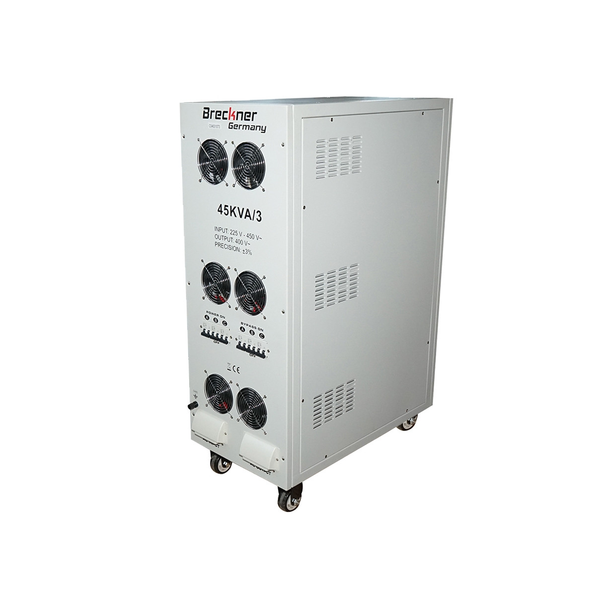 Stabilizator automat de tensiune 45KVA, 36KW trifazat cu servomotor, Cod: BK69937, Brand: BRECKNER GERMANY - 3 | YEO