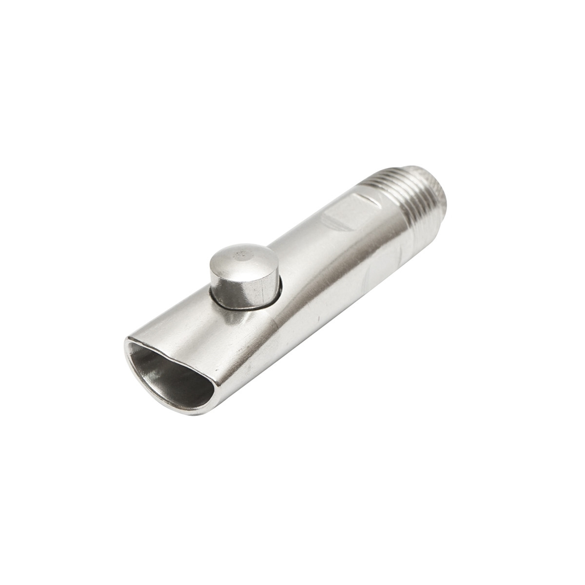 Suzeta din inox cu bila 85x21mm M20 pentru adapare porci si vitei, Cod: BK92471, Brand: BRECKNER GERMANY