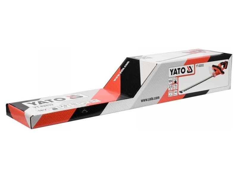 Trimmer pentru gard viu fără fir YATO 560 mm 18 V (1 x baterie 2.0 Ah + încărcător) - 3 | YEO