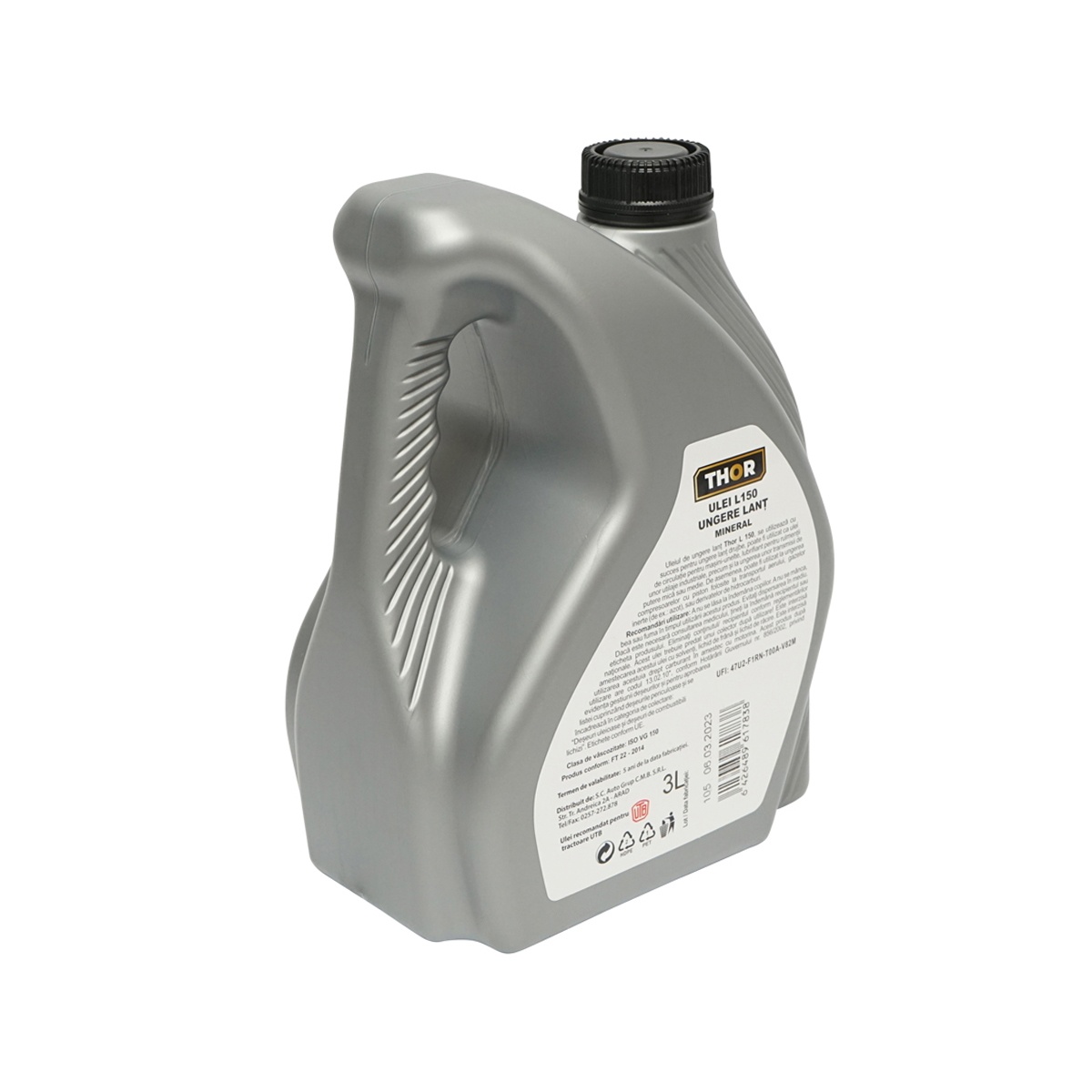 Ulei mineral pentru lant THOR L150 3L , Cod: UTBL150/3, Brand: THOR - 1 | YEO