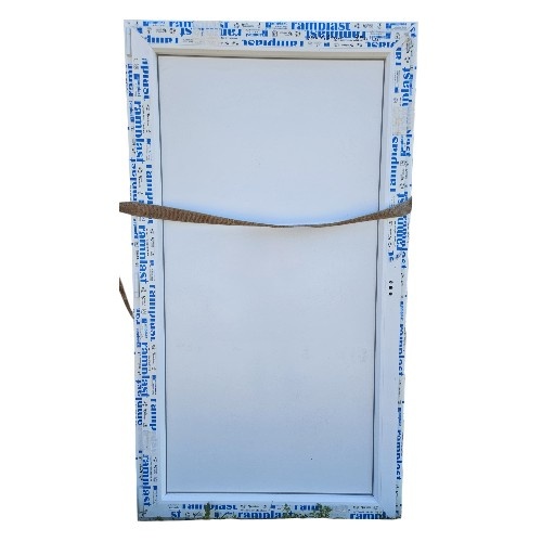Usa, PVC & termopan, 100x180cm, alba, stanga, Ramplast, 6cm, 4 camere, full panel